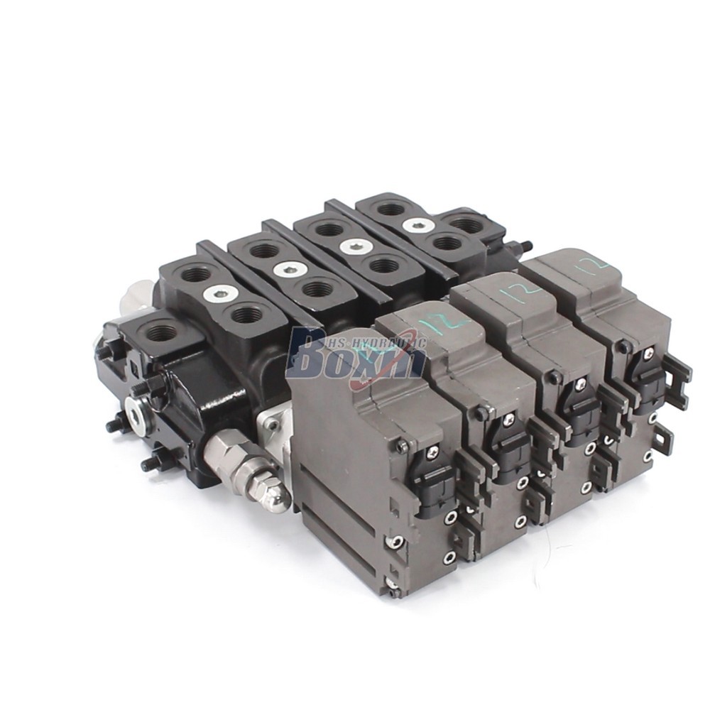 OEM ODM Customization Service for SD8EMA-4OT Electric Motor 4 Spool Sectional Directional Valve main image